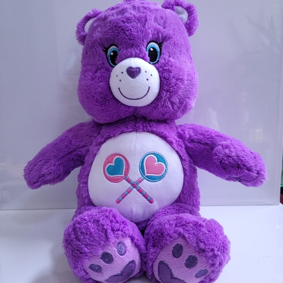 BuildABear Toys Build A Bear Care Bear Purple Share Bear Poshmark